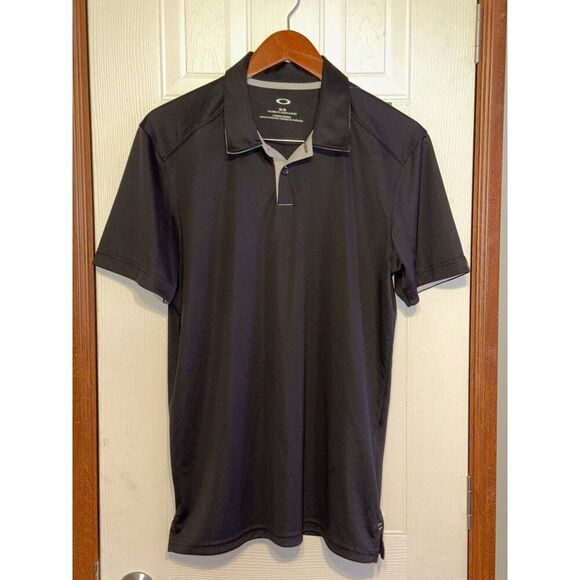 Oakley Tailored Fit Short Sleeve Polo Shirt Size Medium - Picture 1 of 11